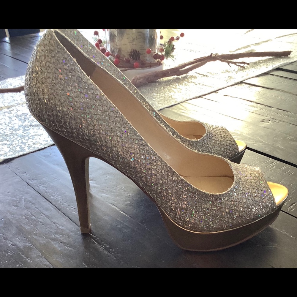 Enzo Angiolini Sparkly Glitter 7.5 M